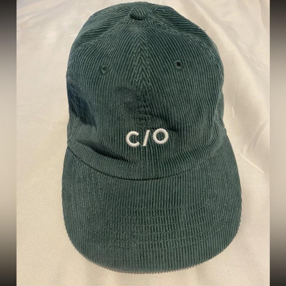 Green Corduroy Newhattan C/O Baseball Dad Hat Classic Adjustable One Size